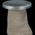 Elephant Foot Pewter Table 20220831 0338