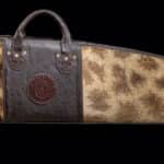 Giraffe Skin and Leather Rifle Bag 20230627 51893