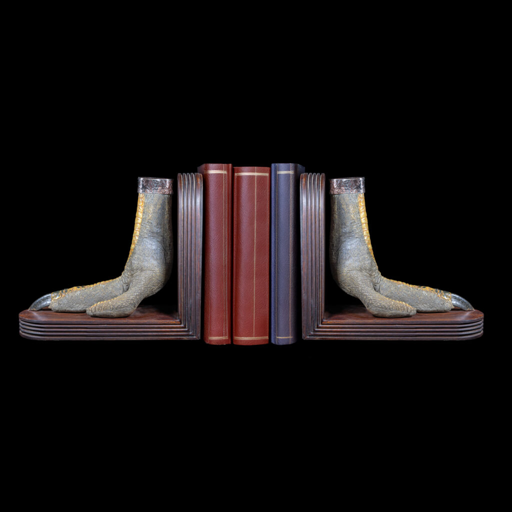 Ostrich Feet Bookends 20250407 72953