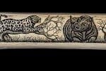 Giraffe Bone Schrimshaw 20220223 0495