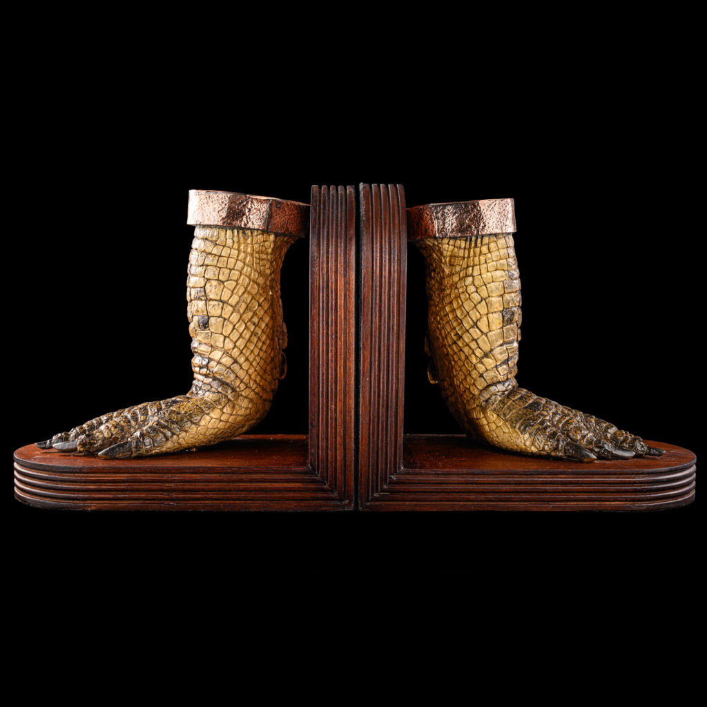 Crocodile Feet Bookends 20250731 73292
