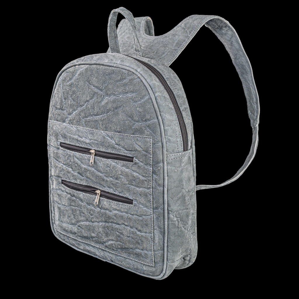 Elephant Skin Leather Backpack 20250911 73301