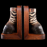 Zebra Feet Bookends 20250821 73371