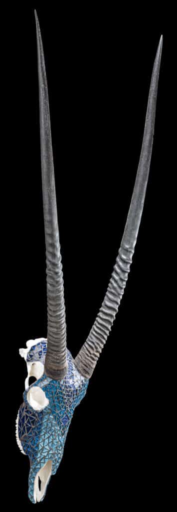 Gemsbuck Oryx Fullskull Mosaic 20230505 51176