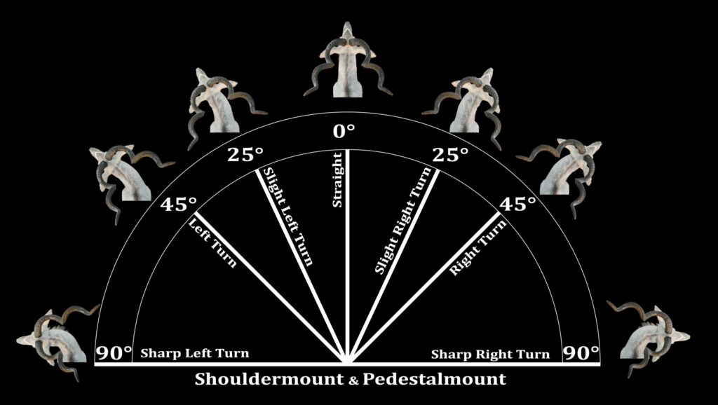Mount Leg Guide Mount Angle Reference Guide - Life-form Taxidermy